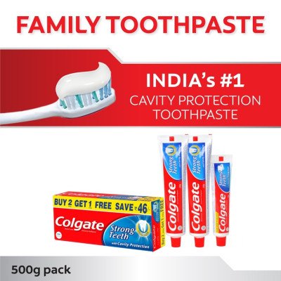 COLGATE - 200 G + 200 G +  100 G