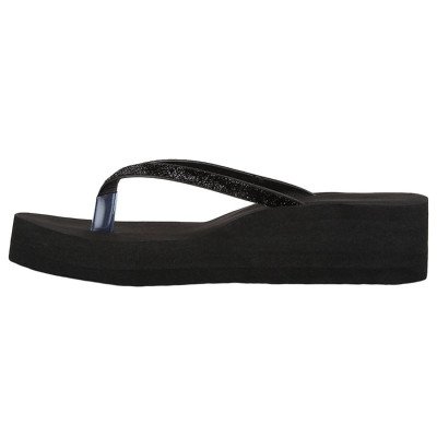 Generic Women's Fashion Foam Sandals (Color:Black, Material:Foam)