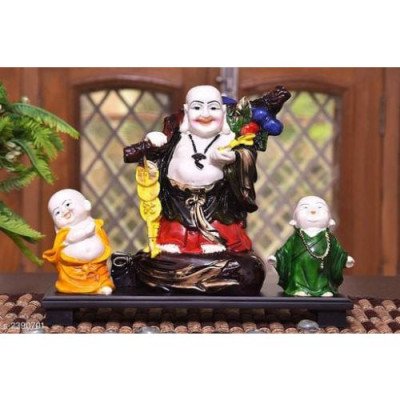 Designer Laughing Buddha Statue Home Decor